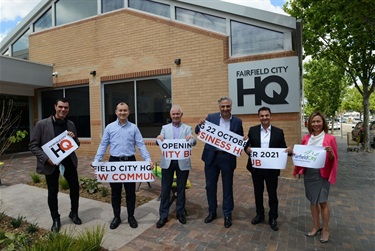 Mayor-Frank-Carbone-Councillors-and-guests-pose-with-ribbon-at-front-of-Fairfield-City-HQ.jpg