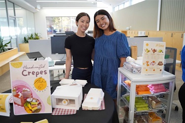 Photo of Anh's Creperie stall at Fairfield City HQ