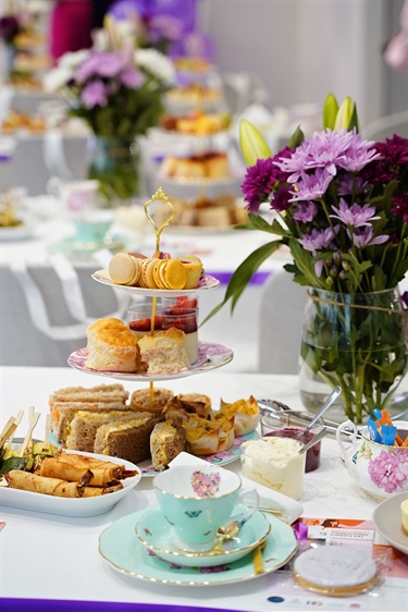 High tea catering for International Womens Day event at Fairfield City HQ