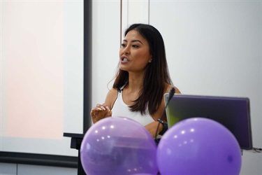 International Womens Day guest speaker Jenny Dinh at Fairfield City HQ