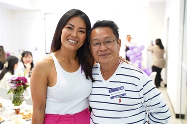 Jenny Dinh and guest at International Womens Day High Tea in Fairfield City HQ