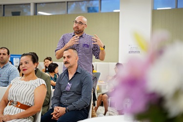 Guest-asking-questions-during-International-Womens-Day-After-5-Networking-event-in-Fairfield-City-HQ.jpg