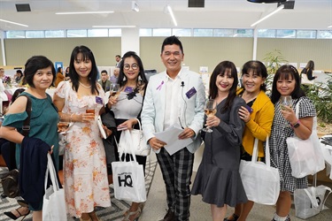 Happy-attendees-posing-for-a-photo-during-International-Womens-Day-After-5-Networking-event-at-Fairfield-City-HQ.jpg