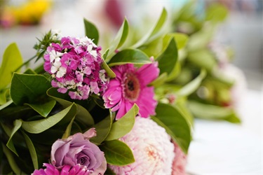 Flower workshop for International Women's Day at Fairfield City HQ