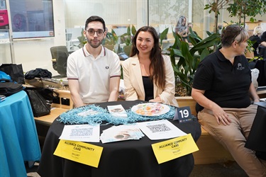 Stall participants at SkillsRoad Expo at Fairfield City HQ