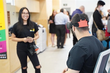 VR participation during SkillsRoad Expo at Fairfield City HQ