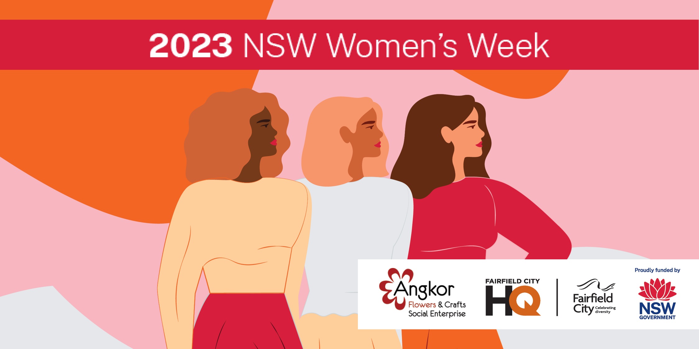 International Women's Day thumbnail - Flower workshop with funding acknowledgement