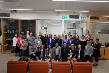 Photo of attendees at Small Business Month 2023 event held at Fairfield City HQ